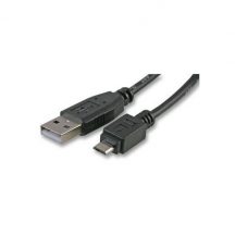 3M USB A male - Micro B Male Black