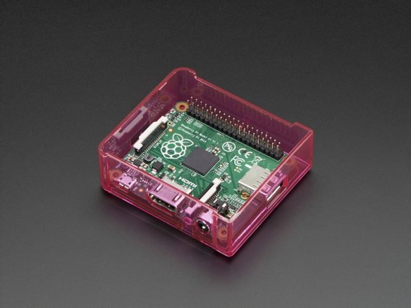 image Housing Pink For Raspberry Pi A +
