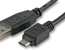 image Cable Usb A Male - Micro B Male 1M