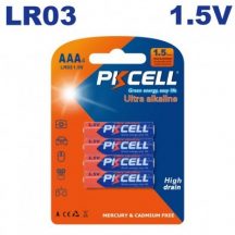 image Lot Of 4 Batteries 1.5V AAA LR03