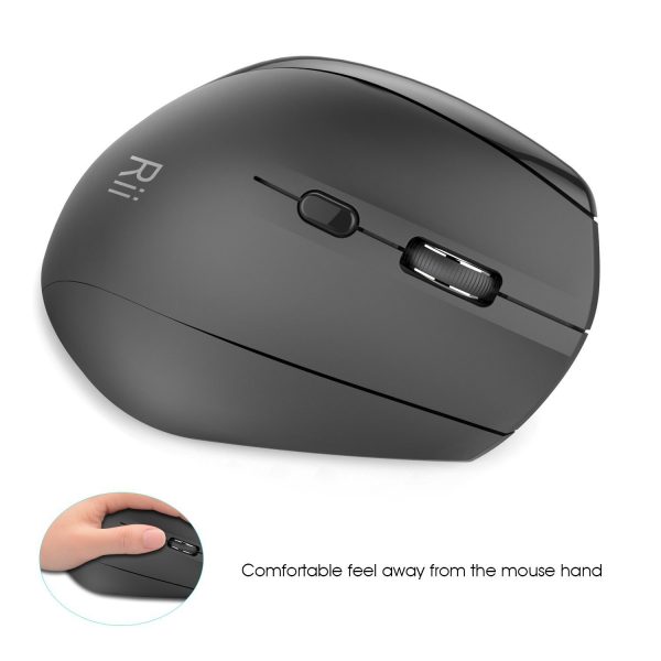 image Ergonomic Mouse Wireless Rii RM300